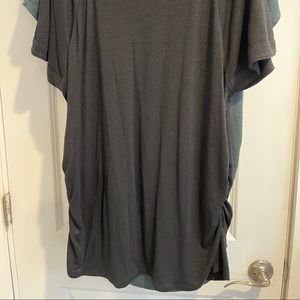 2 maternity thick sweater material tee shirts